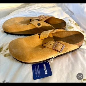 New! Birkenstock Boston Clogs Sz 10-10.5 lds/ 8-8.5 men’s NWT